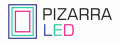 Pizarra negra led para bar